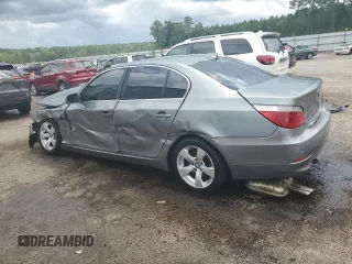 2008 BMW 5 Series 528i with VIN WBANU53528CT06591, listed as a Copart auction lot 64806784 with 208,345 mi miles and Salvage Title. Bid and sale history available at DreamBid. Image 2.