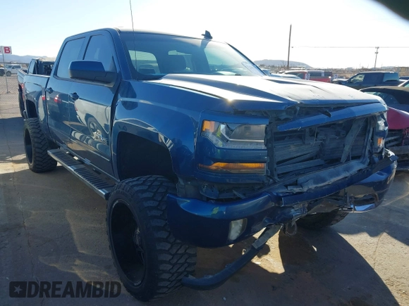 2017 Chevrolet Silverado 1500 LT with VIN 3GCUKREC8HG354004, listed as a IAAI auction lot 41429597 with 77,493 mi miles and . Bid and sale history available at DreamBid. Image 1.