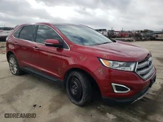 2017 Ford Edge Titanium with VIN 2FMPK3K81HBB56177, listed as a Copart auction lot 85916874 with 102,945 mi miles and Clean Title. Bid and sale history available at carsss.com. Image 4.