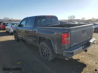 2015 GMC Sierra 1500 SLT with VIN 3GTU2VEC3FG113554, listed as a Copart auction lot 84968114 with 118,576 mi miles and Salvage Title. Bid and sale history available at carsss.com. Image 2.