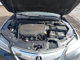 2015 Acura TLX V6 Tech with VIN 19UUB3F57FA007208, listed as a IAAI auction lot 41441646 with 177,464 mi miles. Bid and sale history available at carsss.com. Image 10.