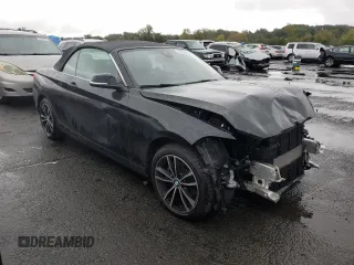 2020 BMW 2 Series 230i xDrive with VIN WBA2K1C08L7E50107, listed as a Copart auction lot 73092964 with 58,461 mi miles and Salvage Title. Bid and sale history available at carsss.com. Image 4.