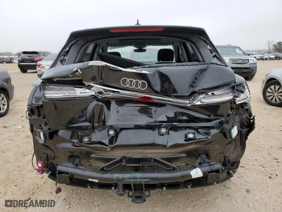 2024 Audi Q8 e-tron Premium Plus with VIN WA15AAGE4RB019575, listed as a Copart auction lot 43020625 with NaN miles and Salvage Title. Bid and sale history available at carsss.com. Image 6.