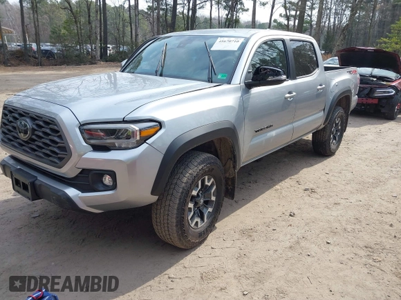 2022 Toyota Tacoma SR with VIN 3TMCZ5ANXNM497511, listed as a IAAI auction lot 41670710 with 26,277 mi miles and . Bid and sale history available at DreamBid. Image 17.