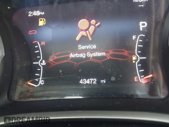 2019 Jeep Compass Limited with VIN 3C4NJCCBXKT725774, listed as a IAAI auction lot 42347887 with 43,472 mi miles and . Bid and sale history available at DreamBid. Image 15.