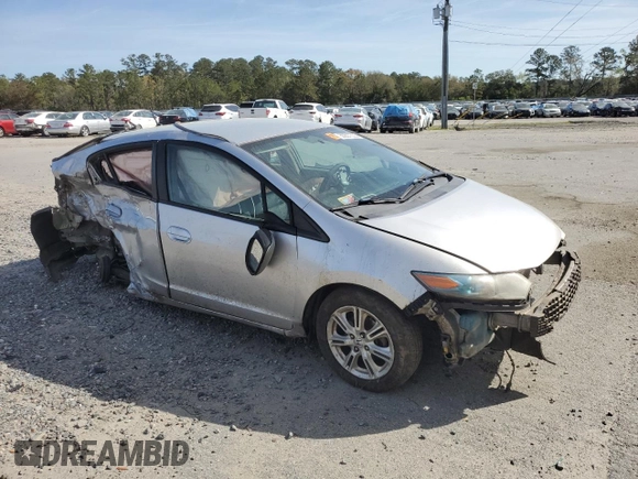 2011 Honda Insight EX with VIN JHMZE2H72BS008077, listed as a Copart auction lot 50607335 with 263,077 mi miles and Salvage Title. Bid and sale history available at DreamBid. Image 4.