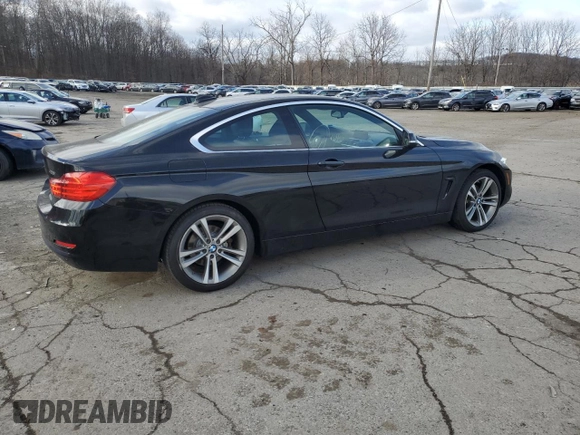 2016 BMW 4 Series 428i xDrive with VIN WBA3N9C56GK249540, listed as a Copart auction lot 88231045 with 90,207 mi miles and Salvage Title. Bid and sale history available at carsss.com. Image 3.
