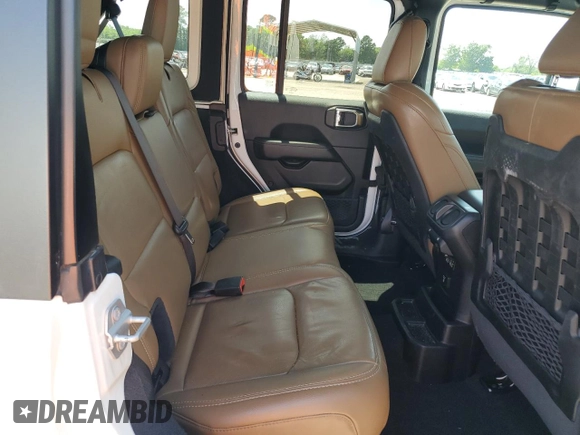 2020 Jeep Wrangler Unlimited Rubicon with VIN 1C4HJXFG3LW184249, listed as a Copart auction lot 56423665 with 63,111 mi miles and Salvage title. Bid and sale history available at DreamBid. Image 10.
