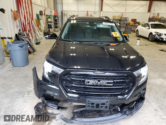 2024 GMC Terrain SLE z VIN 3GKALTEG6RL199479, wystawiony jako Copart lot #46661305 z przebiegiem 13 829 mil mil oraz Szkoda całkowita • Salvage title. Historia ofert i sprzedaży dostępna na DreamBid. Obrazek 5.