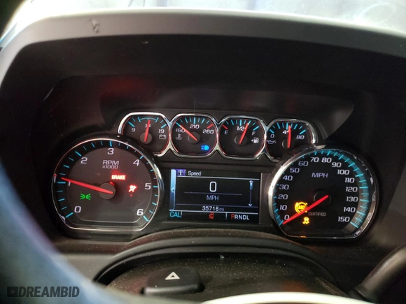 2020 Chevrolet Tahoe Commercial with VIN 1GNLCDEC1LR297818, listed as a Copart auction lot 74242524 with 35,716 mi miles and Salvage Title. Bid and sale history available at carsss.com. Image 9.