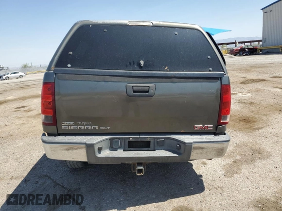 2011 GMC Sierra 1500 SLE with VIN 3GTP2VE38BG188869, listed as a Copart auction lot 60488425 with 300,788 mi miles and Salvage title. Bid and sale history available at DreamBid. Image 6.