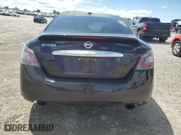 2014 Nissan Maxima S with VIN 1N4AA5AP6EC439077, listed as a Copart auction lot 55725395 with 224,913 mi miles and Non repairable. Bid and sale history available at DreamBid. Image 6.