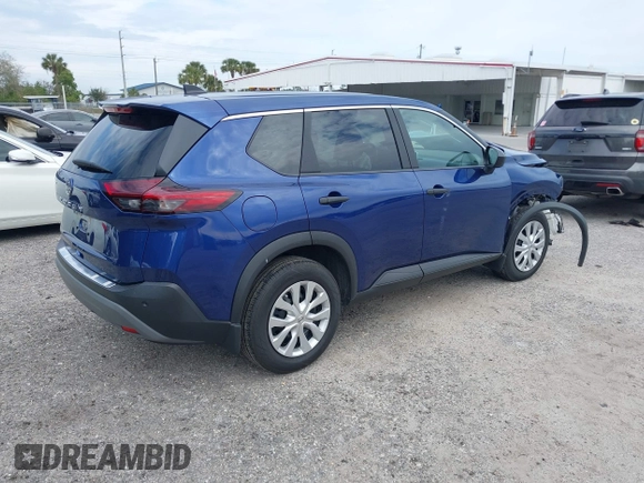 2023 Nissan Rogue S with VIN 5N1BT3AA2PC877568, listed as a IAAI auction lot 41340806 with 11,552 mi miles. Bid and sale history available at carsss.com. Image 4.