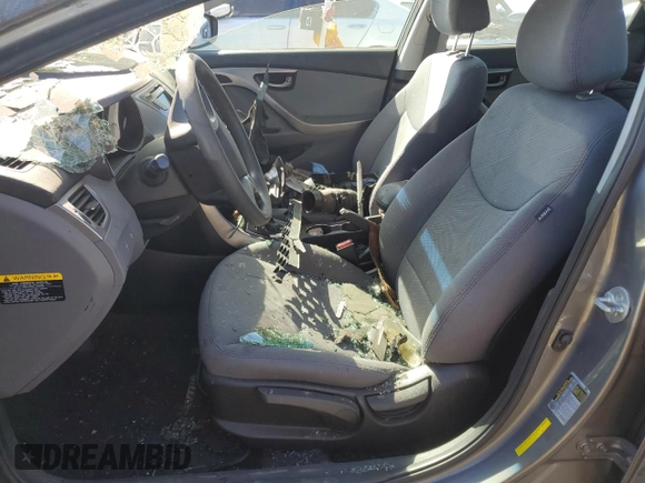 2013 Hyundai Elantra Limited z VIN 5NPDH4AE1DH412335, wystawiony jako Copart lot #74280574 z przebiegiem Nie podano mil oraz Szkoda całkowita • Salvage title. Historia ofert i sprzedaży dostępna na DreamBid. Obrazek 7.