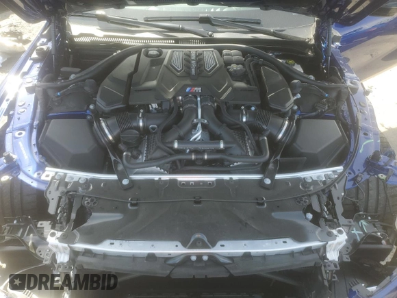 2024 BMW M8 Competition z VIN WBSDZ0C04RCR21242, wystawiony jako Copart lot #49249175 z przebiegiem 5 071 mil mil oraz Szkoda całkowita • Salvage title. Historia ofert i sprzedaży dostępna na DreamBid. Obrazek 12.