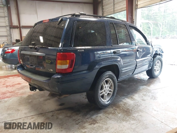 2000 Jeep Grand Cherokee Limited with VIN 1J4GW58N1YC264567, listed as a IAAI auction lot 42215459 with 170,874 mi miles and . Bid and sale history available at DreamBid. Image 4.