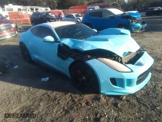 2016 Jaguar F-TYPE R with VIN SAJWJ6DL2GMK24146, listed as a IAAI auction lot 41237675 with 91,365 mi miles. Bid and sale history available at carsss.com. Image 1.
