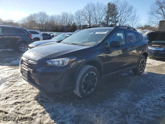 2023 Subaru Crosstrek with VIN JF2GTABC9P8303407, listed as a Copart auction lot 44955925 with 27,570 mi miles and Salvage Title. Bid and sale history available at carsss.com. Image 1.
