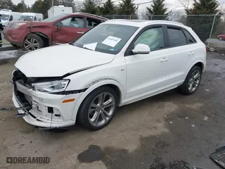 2018 Audi Q3 Premium with VIN WA1ECCFS1JR015959, listed as a IAAI auction lot 41687436 with 126,924 mi miles. Bid and sale history available at carsss.com. Image 17.