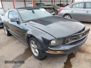 2009 Ford Mustang with VIN 1ZVHT80N295101977, listed as a IAAI auction lot 41566811 with 215,250 mi miles and . Bid and sale history available at carsss.com. Image 1.