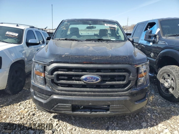 2023 Ford F-150 XL with VIN 1FTMF1CB8PKG03912, listed as a Copart auction lot 88153475 with 16,277 mi miles and Salvage Title. Bid and sale history available at carsss.com. Image 5.