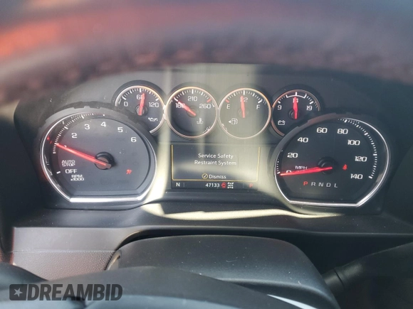 2021 Chevrolet Silverado 1500 LT Trail Boss with VIN 1GCPYFED0MZ286634, listed as a Copart auction lot 52938975 with 47,133 mi miles and Salvage Title. Bid and sale history available at DreamBid. Image 9.