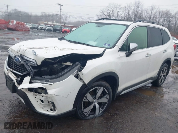 2019 Subaru Forester Touring with VIN JF2SKAWC3KH555900, listed as a IAAI auction lot 41558281 with 138,351 mi miles. Bid and sale history available at carsss.com. Image 17.