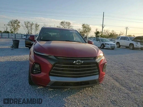 2020 Chevrolet Blazer Premier with VIN 3GNKBFRS5LS589769, listed as a Copart auction lot 87609735 with 53,384 mi miles and Salvage title. Bid and sale history available at DreamBid. Image 12.