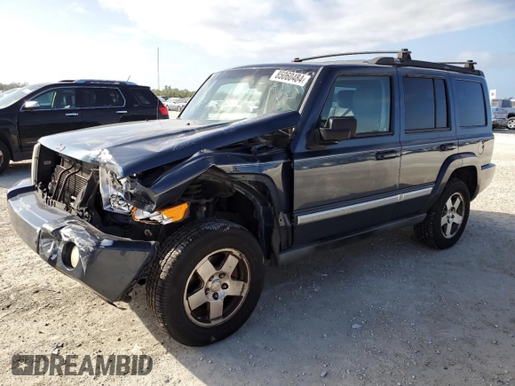 2010 Jeep Commander Sport z VIN 1J4RH4GK9AC122462, wystawiony jako Copart lot #85060484 z przebiegiem 178 901 mil mil oraz Szkoda całkowita • Salvage title. Historia ofert i sprzedaży dostępna na DreamBid. Obrazek 1.