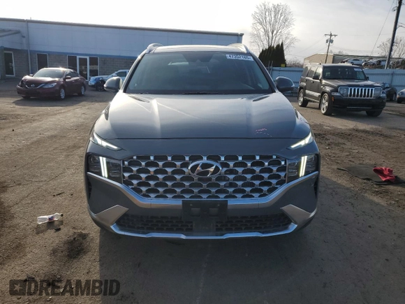2022 Hyundai Santa Fe Limited with VIN 5NMS4DALXNH455491, listed as a Copart auction lot 47352185 with 36,467 mi miles and Salvage Title. Bid and sale history available at carsss.com. Image 5.