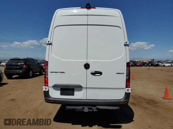 2022 Mercedes-Benz Sprinter with VIN W1Y4EDHY3NT114743, listed as a Copart auction lot 64815494 with Not Provided miles and Salvage Title. Bid and sale history available at DreamBid. Image 6.