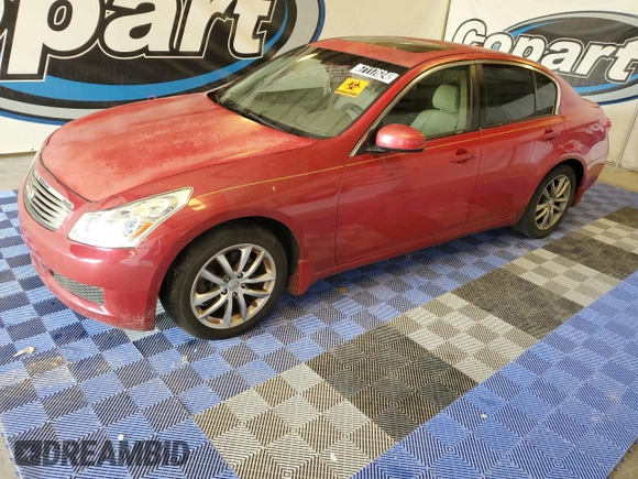 2008 Infiniti G35 Journey with VIN JNKBV61E08M223603, listed as a Copart auction lot 67117624 with Not Provided miles and Clean Title. Bid and sale history available at DreamBid. Image 1.