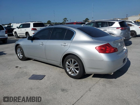 2008 Infiniti G35 x with VIN JNKBV61F48M267628, listed as a Copart auction lot 75341254 with Not Provided miles and Clean Title. Bid and sale history available at DreamBid. Image 2.