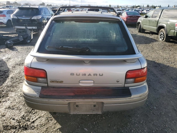 2001 Subaru Impreza Wagon Outback Sport with VIN JF1GF48571H803935, listed as a Copart auction lot 44264935 with NaN miles and Salvage Title. Bid and sale history available at carsss.com. Image 6.
