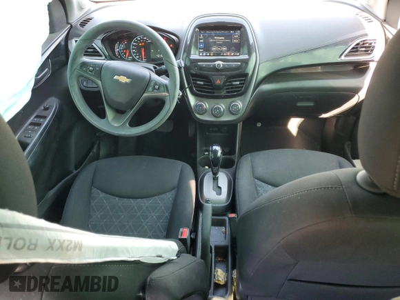 2022 Chevrolet Spark 1LT with VIN KL8CD6SA2NC010098, listed as a Copart auction lot 87966025 with 43,180 mi miles and Salvage Title. Bid and sale history available at carsss.com. Image 8.