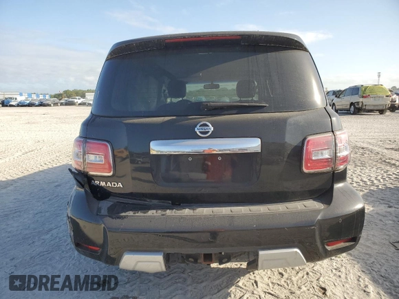 2017 Nissan Armada SL with VIN JN8AY2ND1H9008592, listed as a Copart auction lot 54861375 with 112,403 mi miles and Clean Title. Bid and sale history available at carsss.com. Image 6.