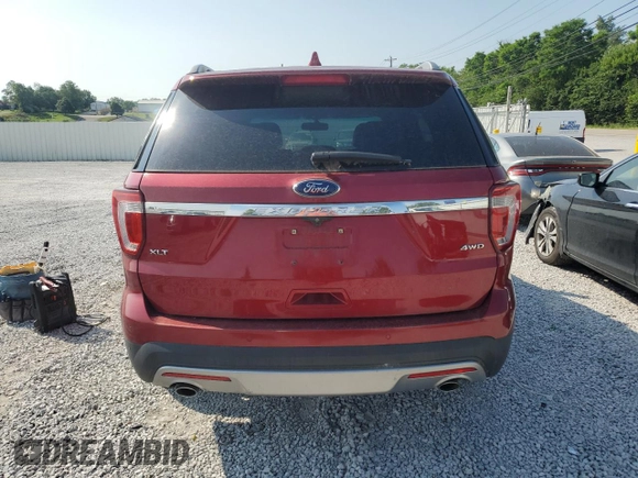 2017 Ford Explorer XLT with VIN 1FM5K8D8XHGB73537, listed as a Copart auction lot 62698455 with 196,979 mi miles and Clean title. Bid and sale history available at DreamBid. Image 6.