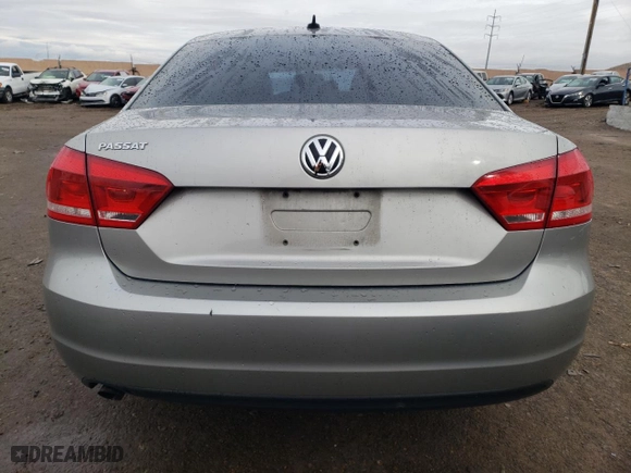 2014 Volkswagen Passat Wolfsburg Ed with VIN 1VWAT7A36EC095762, listed as a Copart auction lot 56912004 with 82,599 mi miles and Salvage Title. Bid and sale history available at carsss.com. Image 6.
