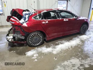 2017 Ford Fusion Titanium with VIN 3FA6P0K97HR154899, listed as a Copart auction lot 44807945 with 0 mi miles and Salvage Title. Bid and sale history available at carsss.com. Image 3.