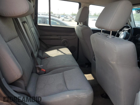 2007 Jeep Commander Sport with VIN 1J8HG48KX7C669244, listed as a Copart auction lot 58709485 with Not provided miles and Clean title. Bid and sale history available at DreamBid. Image 11.