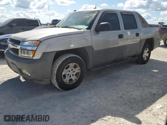 2005 Chevrolet Avalanche Z66 with VIN 3GNEC12Z35G227983, listed as a Copart auction lot 77965044 with 180,879 mi miles and Salvage Title. Bid and sale history available at carsss.com. Image 1.