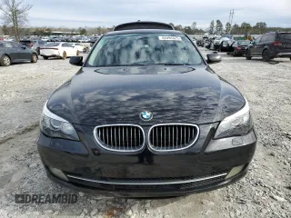 2008 BMW 5 Series 535i with VIN WBANW13598CZ78425, listed as a Copart auction lot 42094325 with 128,455 mi miles and Salvage Title. Bid and sale history available at carsss.com. Image 5.
