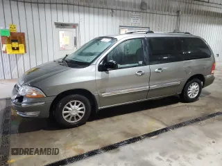 2000 Ford Windstar SE with VIN 2FMZA5249YBA58406, listed as a Copart auction lot 49252775 with Not Provided miles and Salvage Title. Bid and sale history available at carsss.com. Image 1.