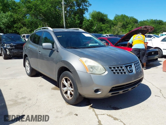 2009 Nissan Rogue SL with VIN JN8AS58T59W059795, listed as a IAAI auction lot 42088191 with 196,877 mi miles and . Bid and sale history available at DreamBid. Image 1.