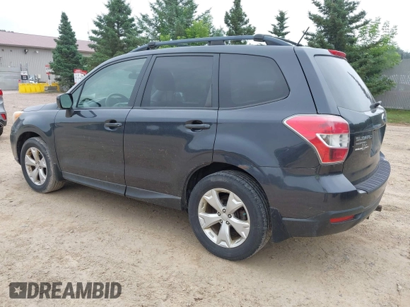2014 Subaru Forester Premium with VIN JF2SJAECXEH458797, listed as a IAAI auction lot 42574423 with 143,540 mi miles and . Bid and sale history available at DreamBid. Image 3.