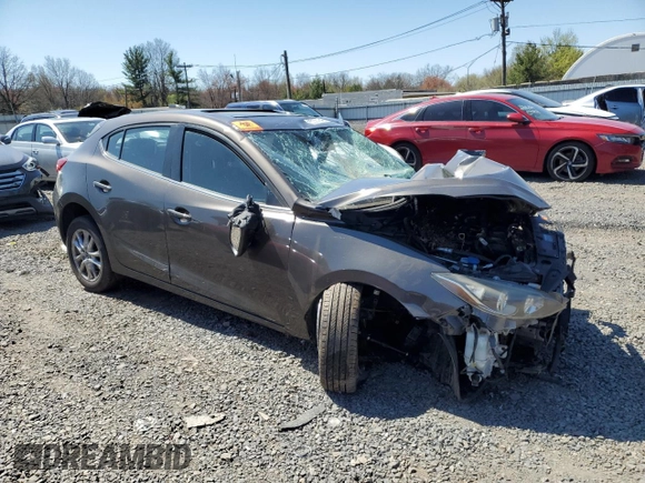 2014 Mazda 3 i Grand Touring with VIN JM1BM1M74E1206837, listed as a Copart auction lot 52314345 with Not Provided miles and Salvage Title. Bid and sale history available at DreamBid. Image 4.
