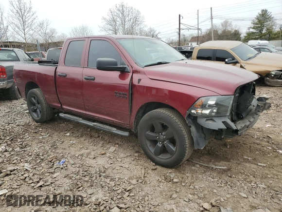2018 Ram 1500 Express with VIN 1C6RR7FG3JS235192, listed as a Copart auction lot 49101805 with 85,127 mi miles and Salvage Title. Bid and sale history available at carsss.com. Image 4.