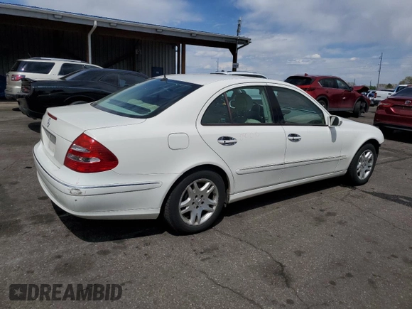 2004 Mercedes-Benz E 320 with VIN WDBUF65J94A412257, listed as a Copart auction lot 53062145 with 140,891 mi miles and Salvage Title. Bid and sale history available at carsss.com. Image 3.