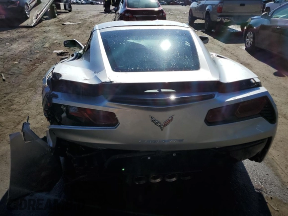 2019 Chevrolet Corvette 2LT with VIN 1G1YD2D73K5107276, listed as a Copart auction lot 79177453 with 11,280 mi miles. Bid and sale history available at carsss.com. Image 6.