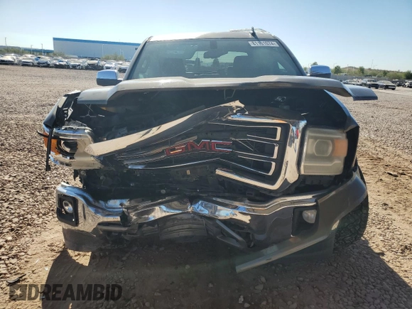 2015 GMC Sierra 1500 SLT with VIN 3GTU2VEJ8FG470016, listed as a Copart auction lot 81101074 with 97,524 mi miles and Salvage Title. Bid and sale history available at DreamBid. Image 5.